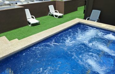 🏝️ Suite amoblada de lujo frente al mar con balcón, terraza privada y jacuzzi – Punta Blanca, Manta-Jaramijó