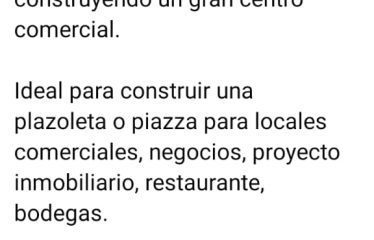 Se vende al pie de la vía Salitre, frente a urb. Arboleta, terreno rellenado 10.000 m2, a $230 x m2.