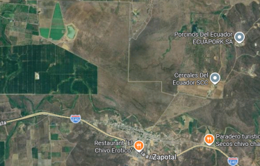 Se venden 190 hectáreas, sector el Azúcar, vía Guayaquil, Salinas.